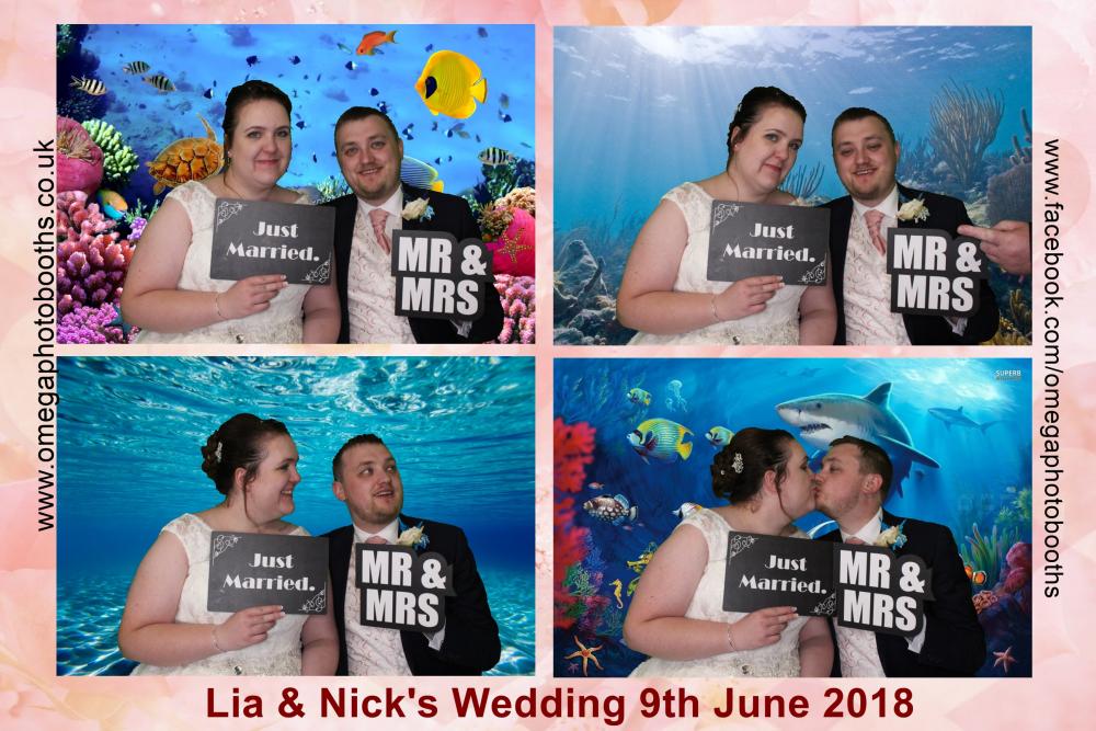 Lia & Nick's Wedding | View more photos from the event at gallery.omegaphotobooths.co.uk/u/Omega-Photobooths/Lia-Nicks-Wedding